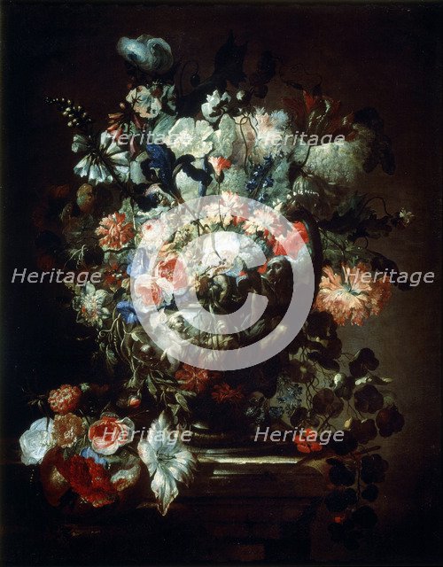'Flowers', 17th century.   Artist: Jean-Baptisite Monnoyer