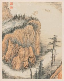 Reminiscences of Qinhuai River, 1642-1707. Creator: Shitao (Chinese, 1642-1707).