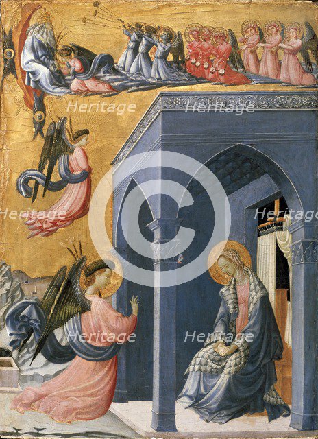 The Annunciation, early 1420s.
