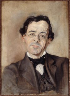 Portrait of Paul Léautaud (1872-1956), writer and columnist, 1915. Creator: Unknown.