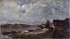 Quai de Bercy, c1890. Creator: Antoine Guillemet.