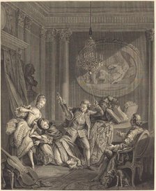 Le chemin de la fortune, 1778. The Road to Fortune. Creator: Nicolas-Joseph Voyez.