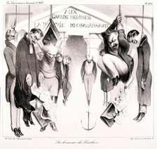 Les Honneurs du Pantheon, 1834. Creator: Honore Daumier.