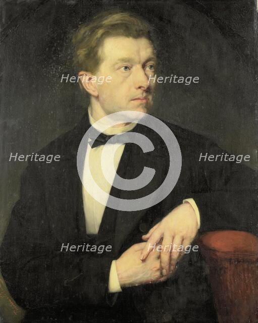 Dr J L Dusseau, 1870. Creator: Thérèse Schwartze.