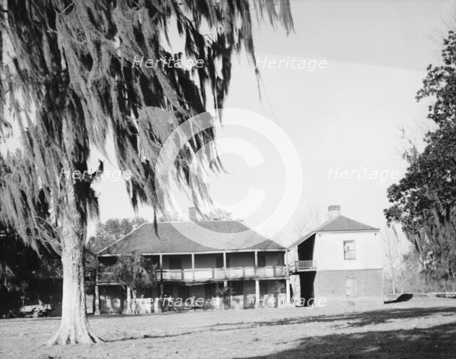 Plantation Ormond above New Orleans, Louisiana, 1935 or 1936. Creator: Walker Evans.