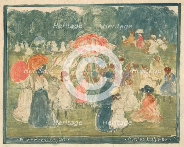 Central Park, c. 1901. Creator: Maurice Brazil Prendergast.