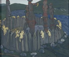 Idols, 1901. Artist: Roerich, Nicholas (1874-1947)