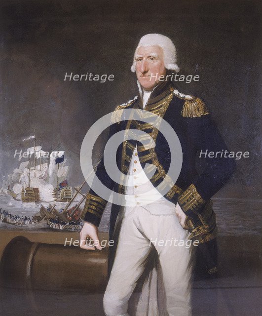 Samuel, First Viscount Hood, (c1794?). Artist: Lemuel Francis Abbot