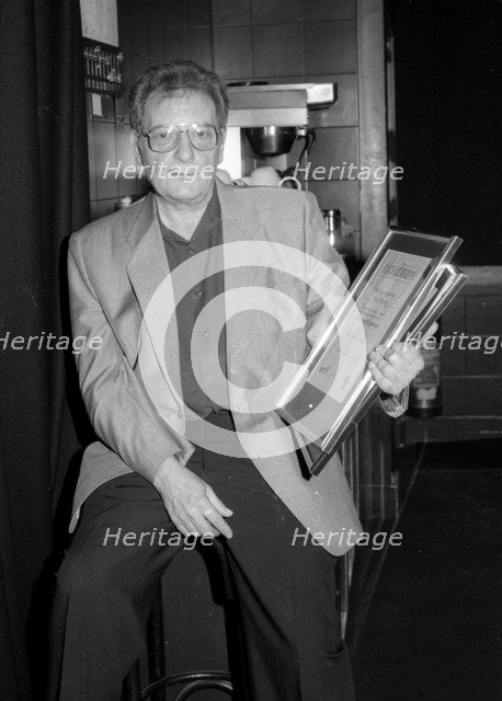 Stan Tracey, BT Brit. Jazz Awards, Pizza on the Park, London, 25 April, 1995. Artist: Brian O'Connor.
