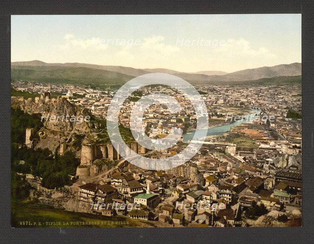 View of Tiflis, c. 1890.