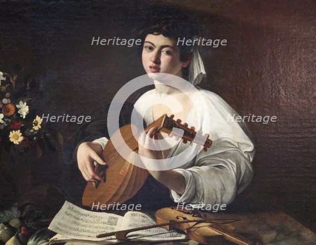 'Lute-Player', c1595.  Artist: Michelangelo Caravaggio