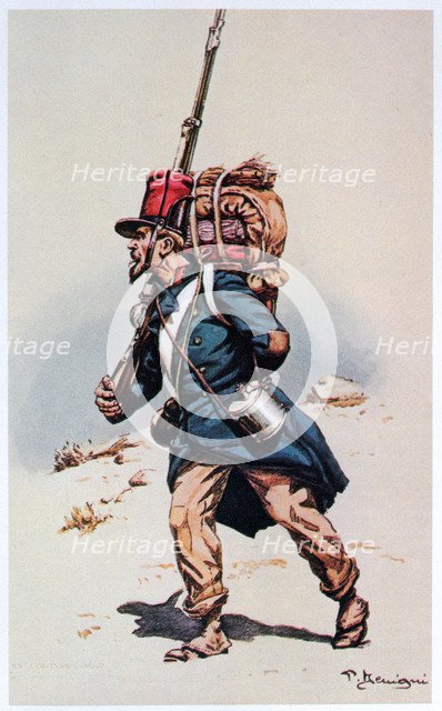 A legionnaire, 1832-1835. Artist: Unknown