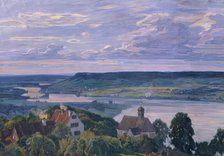 Klingenzell on the Rhine, 1913. Creator: Ferdinand Kruis.