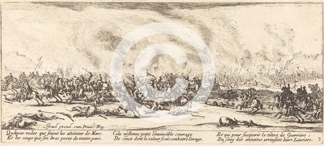 The Battle, c. 1633. Creator: Jacques Callot.