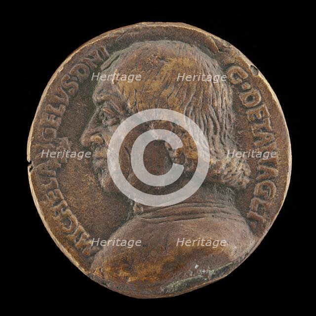 Michelangelo di Guglielmino Tanaglia, 1437-1512 [obverse]. Creator: Unknown.