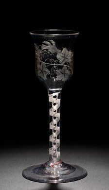 Wine Glass, 1750-1799. Creator: Unknown.