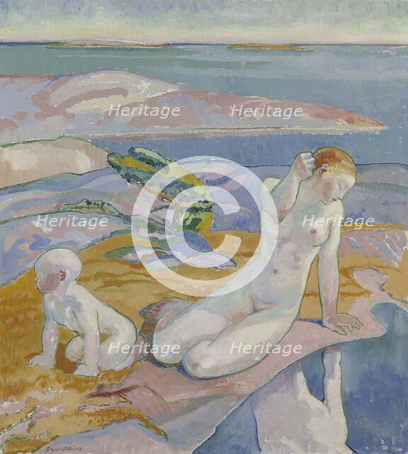 Decorative Painting, 1910. Creator: Yrjö Aleksander Ollila.