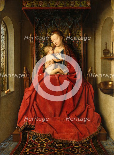 Lucca Madonna, c1437. Creator: Jan van Eyck.