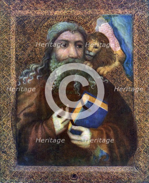 'St Mark', 1365-1367 (1955). Artist: Master Theodoric