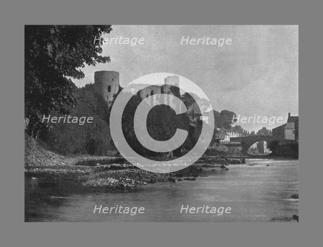 Bernard Castle, c1900. Artist: E Yeoman.