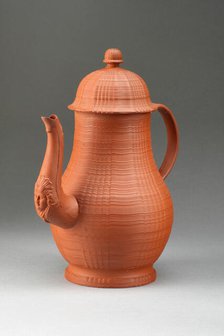 Coffee Pot, Burslem, c. 1770. Creator: Wedgwood.