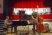 Jason Rebello-Orlando Le Fleming Duo, Battle Jazz Festival, Battle, East Sussex, July 2024. Creator: Brian O'Connor.