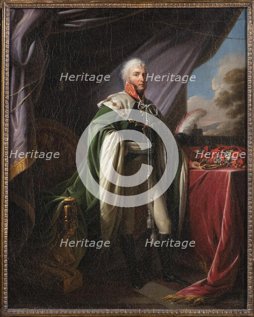 Portrait of Pavel Vasilievich Chichagov (1767-1849), First quarter of 19th cen. Creator: Anonymous.