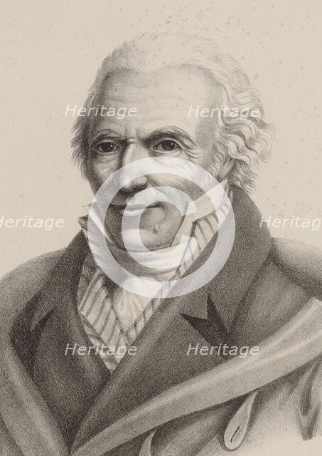 Portrait of the composer Bernard Jumentier (1749-1829), ca 1820. Creator: Anonymous.