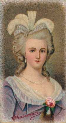Marie Antoinette (1755-1793), Queen of France, 1912. Artist: Unknown