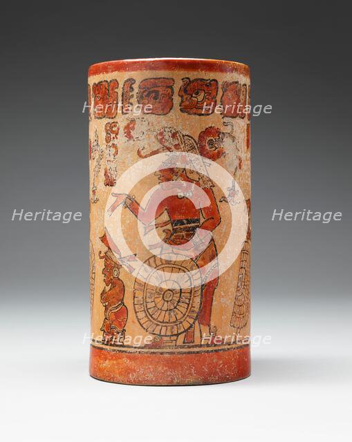 Cacao vase, 600-900. Creator: Unknown.