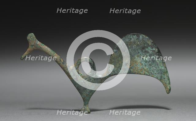 Pendant of a Bird (Rooster?), 8th-7th centuries BC. Creator: Unknown.