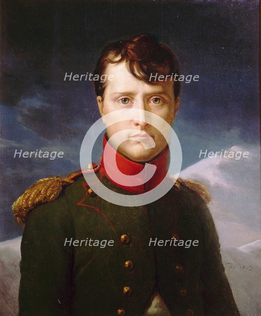 Portrait of Napoleon Bonaparte as First Consul, 1803. Artist: Gérard, François Pascal Simon (1770-1837)