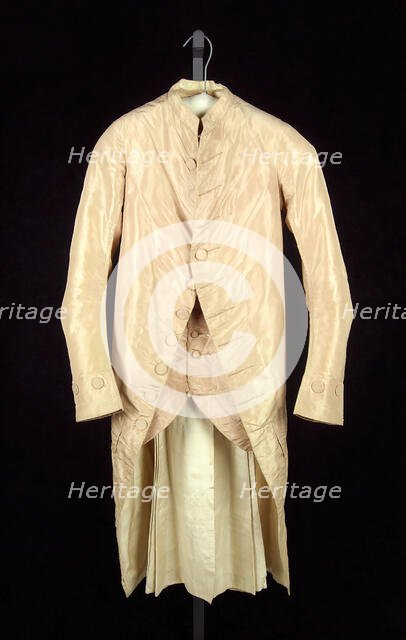 Suit, American, 1780-90. Creator: Unknown.