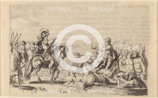 Alexander the Great and Neptune, 1634. Creator: Willem Basse.
