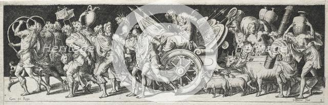 Combats and Triumphs, probably 1560s. Creator: Etienne Delaune (French, 1518/19-c. 1583).