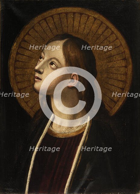 Saint, 19th century. Creator: Unknown.