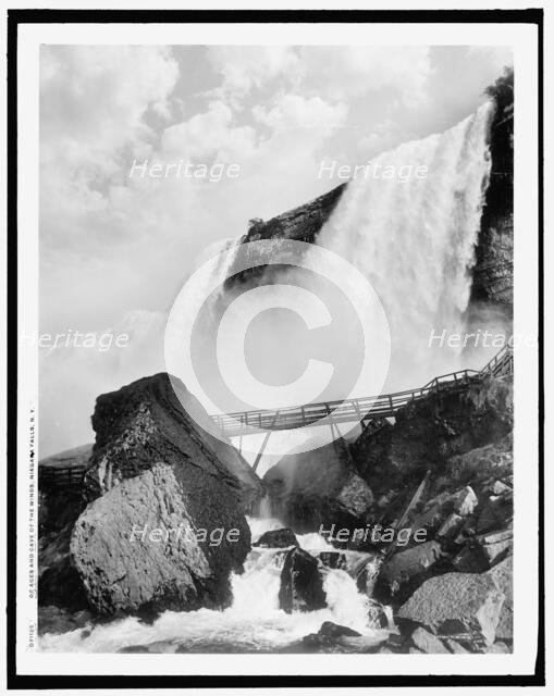 Rock of Ages and Cave of the Winds, Niagara Falls, N.Y., c1908. Creator: Unknown.