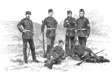 The Scottish Volunteers: 2nd Lanarkshire, 1881. Creator: Unknown.