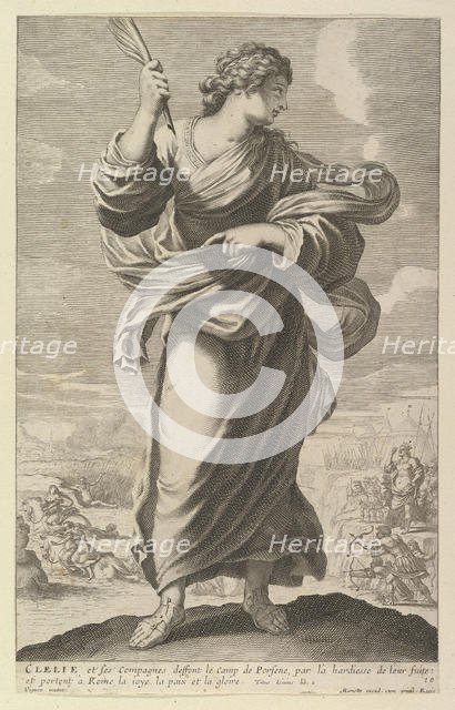 Clélie, 1647. Creators: Gilles Rousselet, Abraham Bosse.