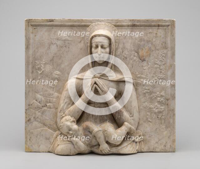 Madonna and Sleeping Child, c. 1500/1510. Creator: Unknown.