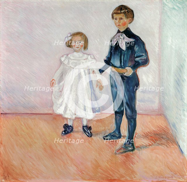 Erdmute and Hans-Herbert Esche, 1905.