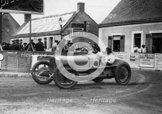 1921 Le Mans, Rene Thomas in Sunbeam. Creator: Unknown.