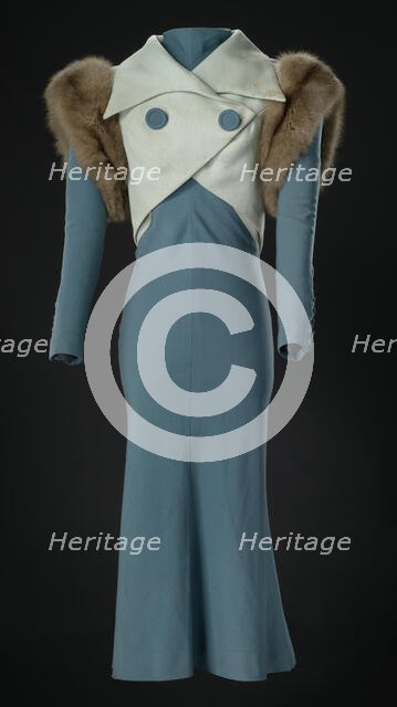 Costume worn by Diana Ross as Billie Holiday in Lady Sings the Blues, 1972. Creator: Unknown.