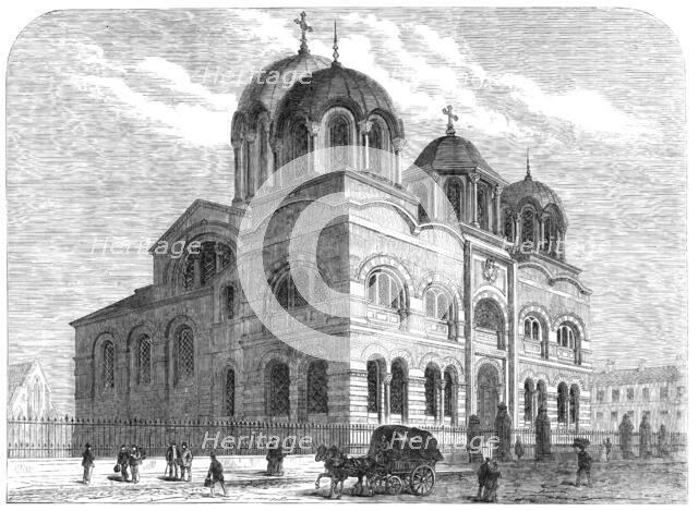 The new Greek Church, Liverpool, 1870. Creator: Unknown.