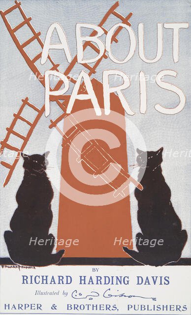 About Paris by Richard Harding Davis, Illustrated by Edward Penfield, Harper & Brothers..., c1895. Creator: Edward Penfield.