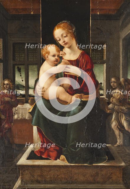 Madonna and Child. Creator: Francesco Napoletano.