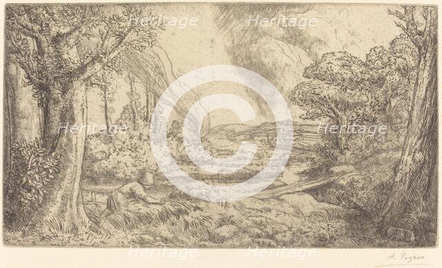 Landscape (Paysage). Creator: Alphonse Legros.
