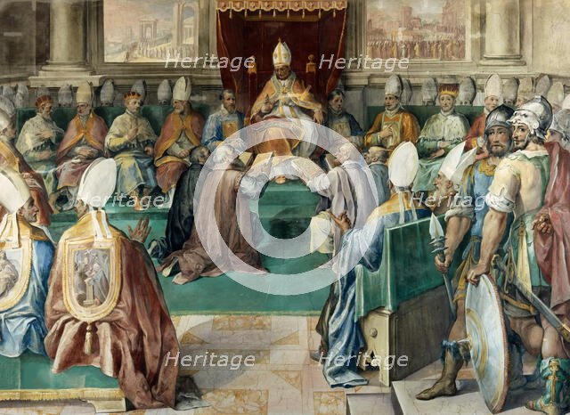 The Council of Vienne, ca 1585-1590 . Creator: Nebbia, Cesare (1536-1614).