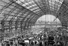 The Smithfield Club Cattle Show at the new Agricultural Hall, Islington, 1862. Creator: Unknown.
