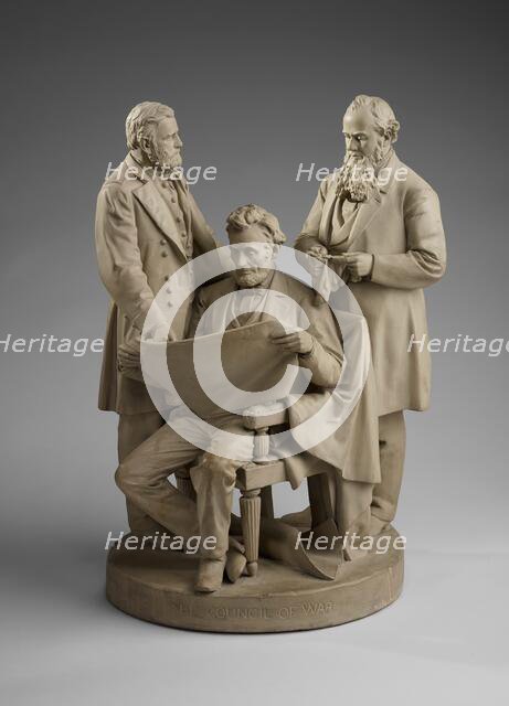 The Council of War, about 1873. Creator: John Rogers.